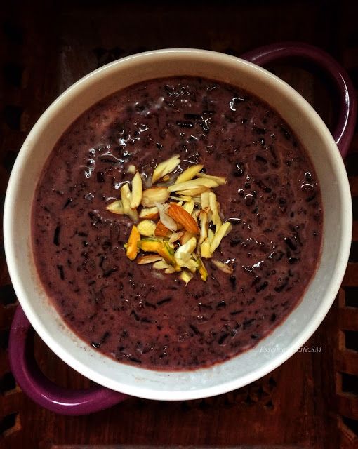 Black rice kheer